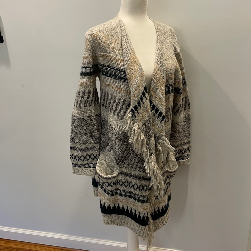 CAbi Boho Cardigan size small